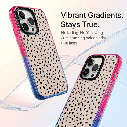Dot Chic Ultrabling Aura iPhone case side profile showing slim design