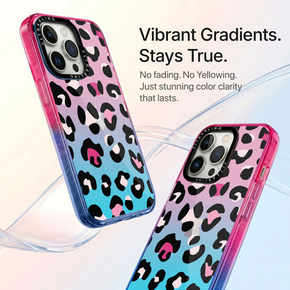 Pink Prowl Ultrabling Aura iPhone case side profile showing slim design