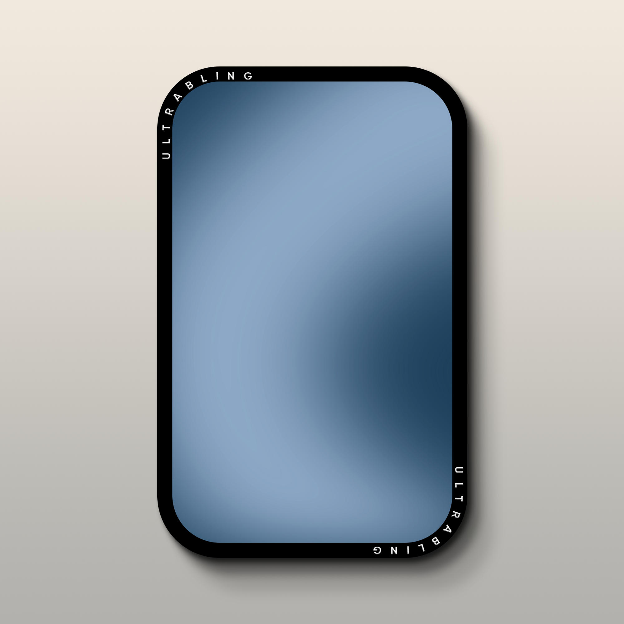 Sky Fade MagSafe Wallet - Front View