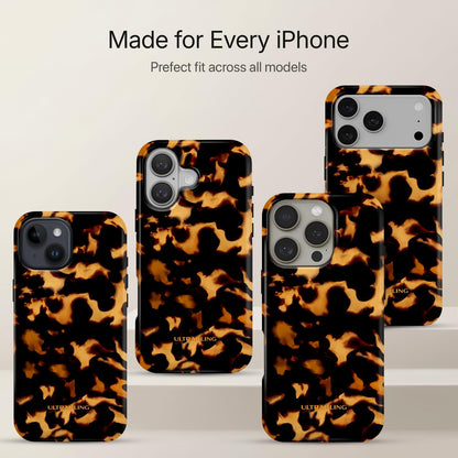 Honey Shell - Eclipse Case by Ultrabling, designer iPhone case, angle view