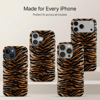 Tiger Sand - Eclipse Case by Ultrabling, designer iPhone case, angle view