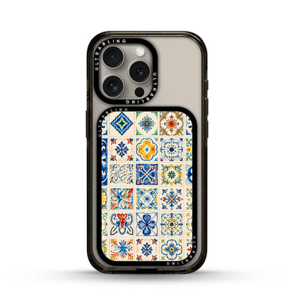 Lisbon Tile MagSafe Wallet - Front View