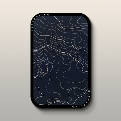 Midnight Terrain MagSafe Wallet - Front View