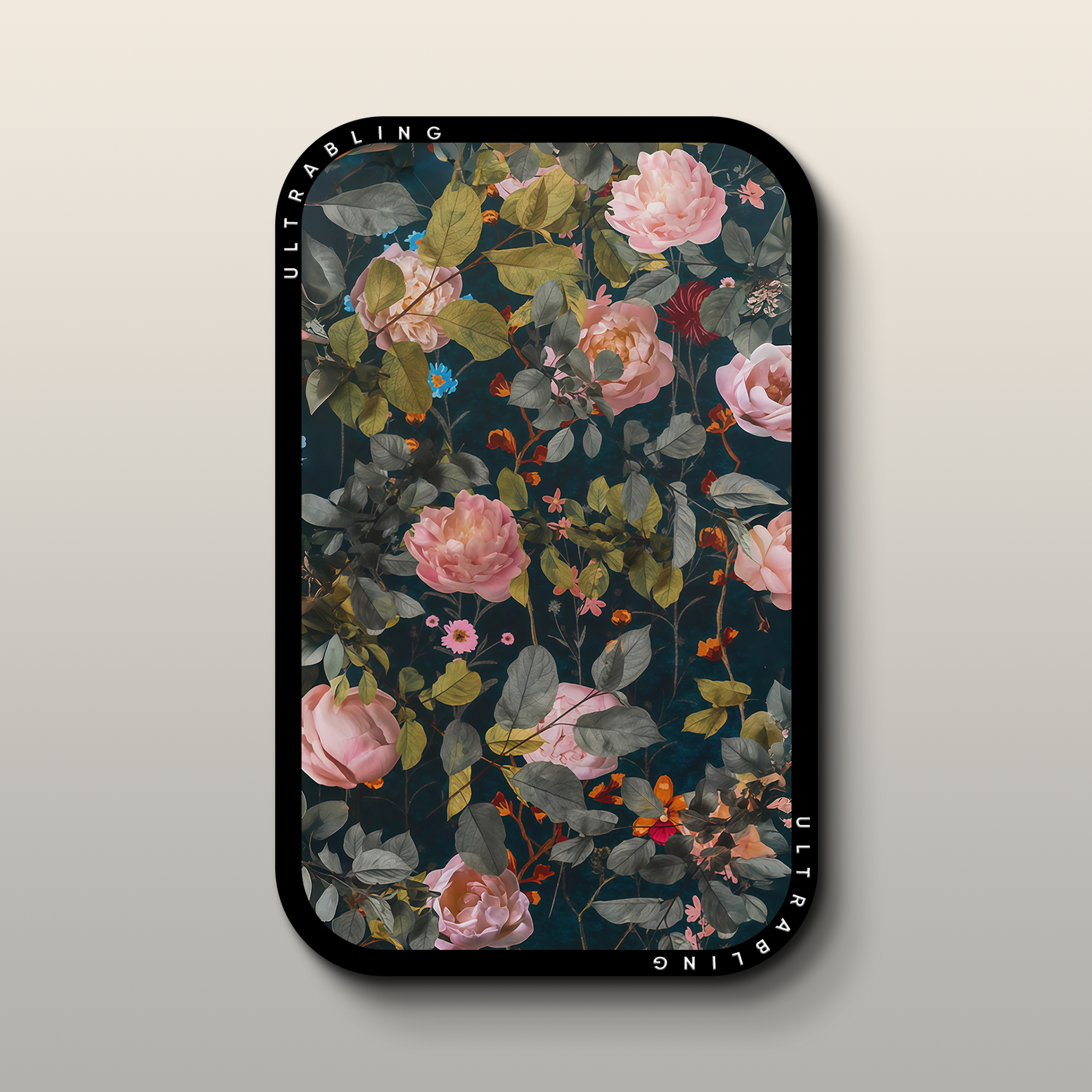 Secret Garden MagSafe Wallet - Front View