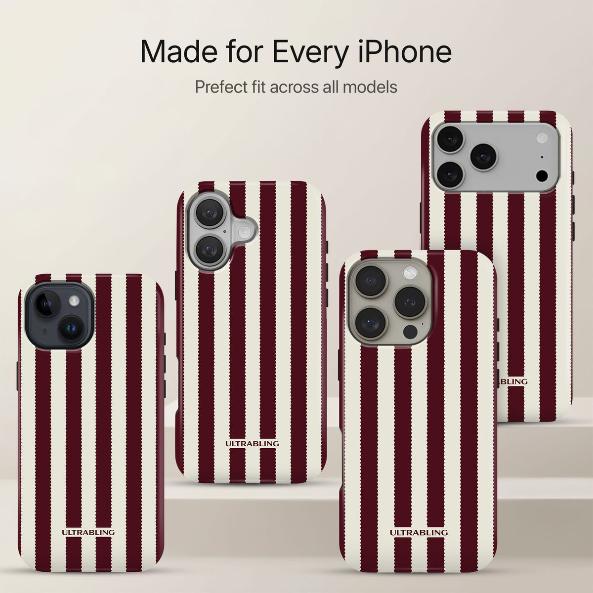 Bistro Stripe - Eclipse Case