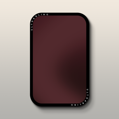 Wine Gloss MagSafe Wallet - Front View