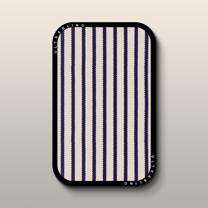 Sailor Stripes MagSafe Wallet - Front View
