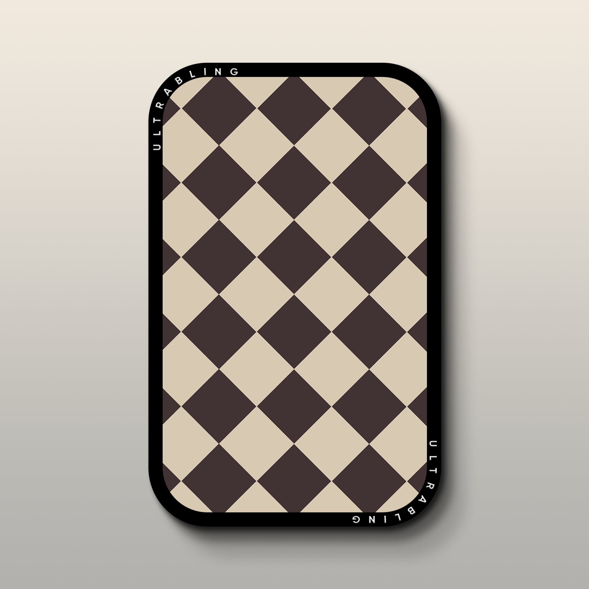 Cocoa Diamond MagSafe Wallet - Front View