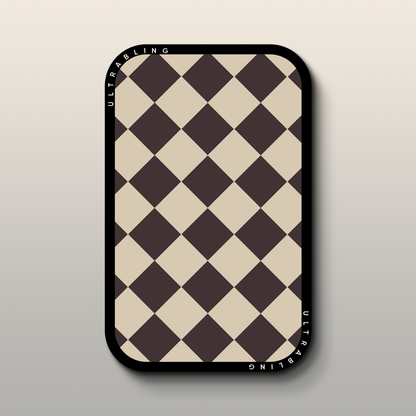 Cocoa Diamond MagSafe Wallet - Front View