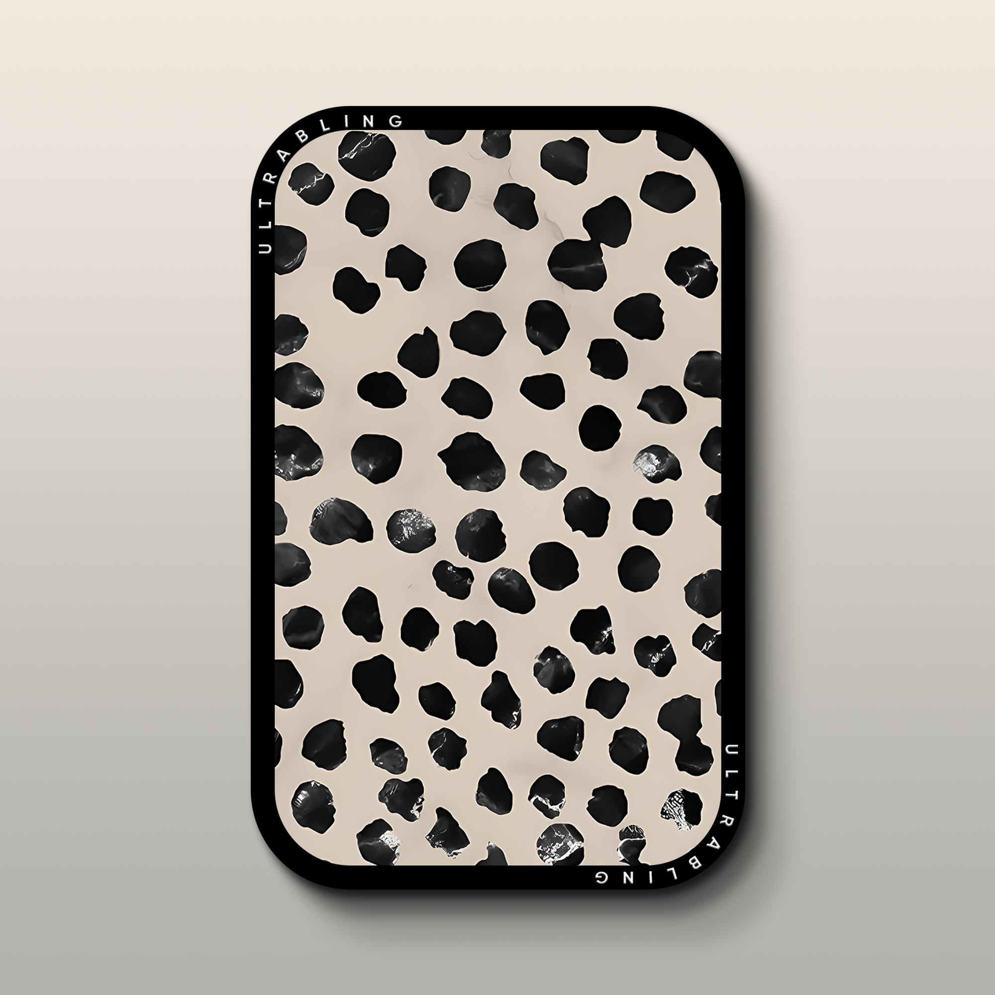 Dalmatian Chic MagSafe Wallet - Front View