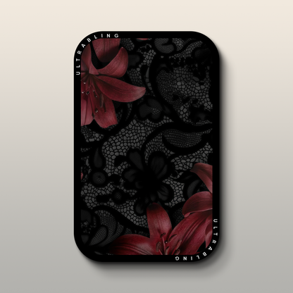 Midnight Scarlet MagSafe Wallet - Front View