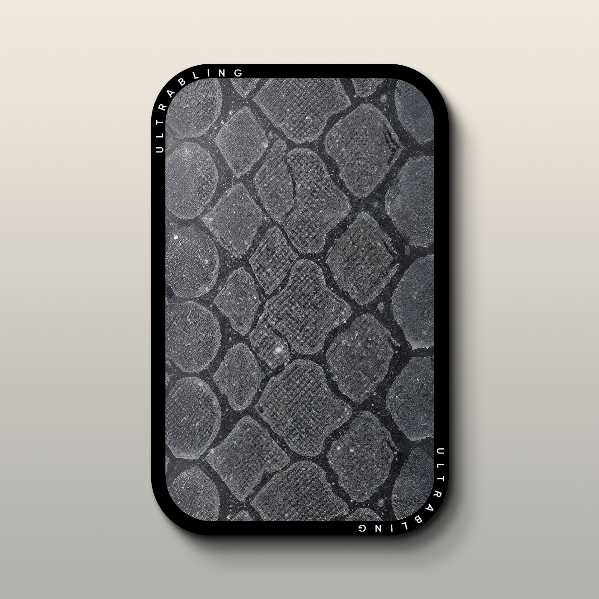 Ash Python MagSafe Wallet - Front View
