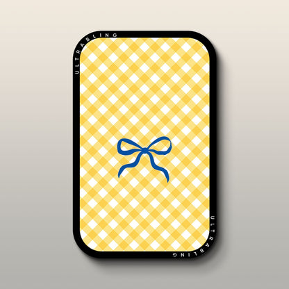 Marigold Bow MagSafe Wallet - Front View