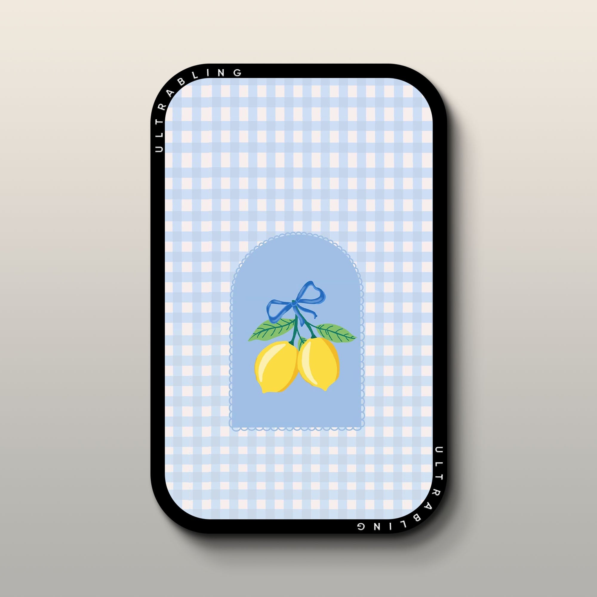 Sorrento Lemons MagSafe Wallet - Front View