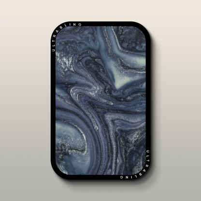 Midnight Marble MagSafe Wallet - Front View