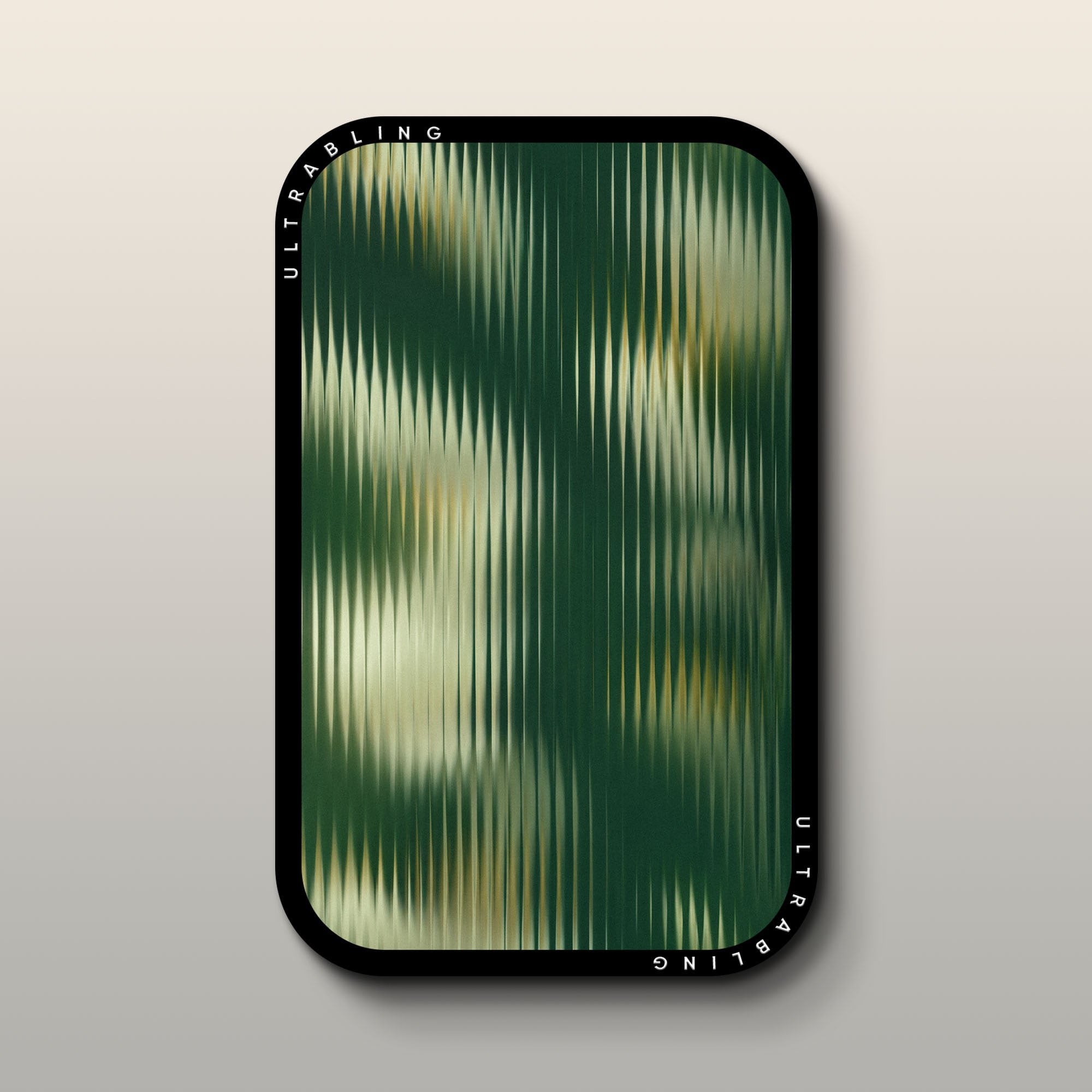 Emerald Mirage MagSafe Wallet - Front View