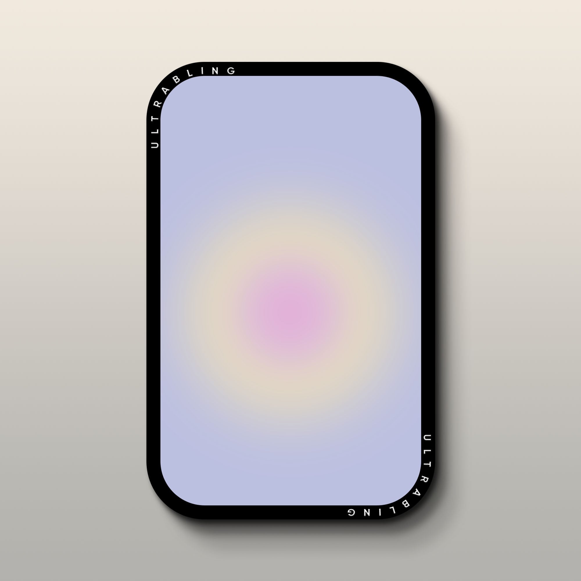 Violet Hour MagSafe Wallet - Front View