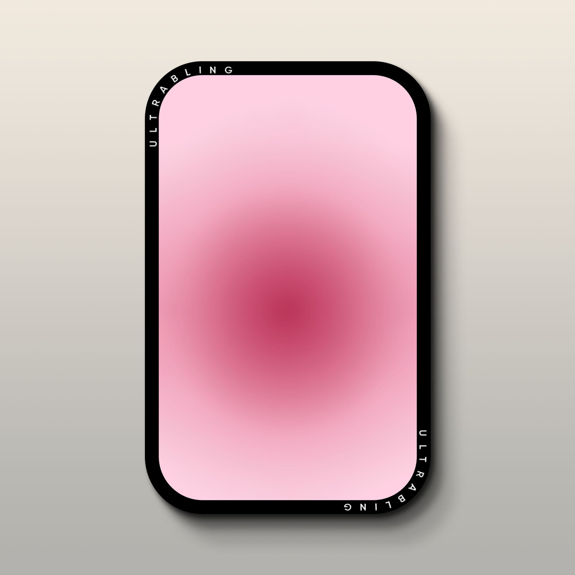 Peony Haze MagSafe Wallet - Front View