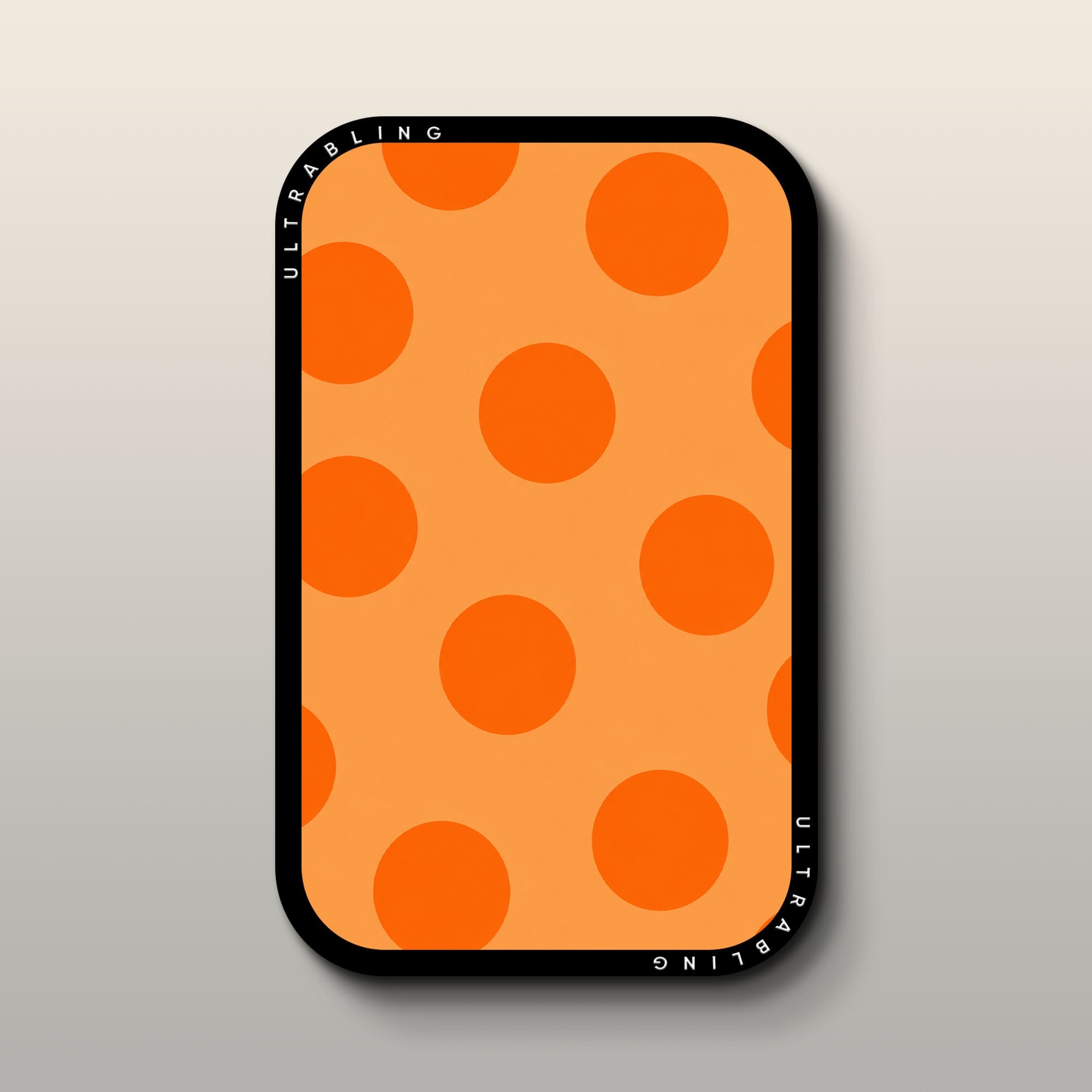 Tangerine Dream MagSafe Wallet - Front View
