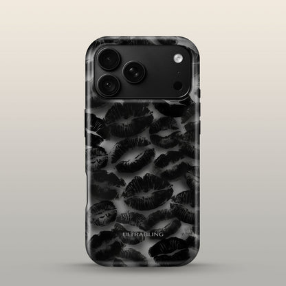 Blackout Kiss Eclipse Case on iPhone 18 Pro Black