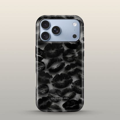Blackout Kiss Eclipse Case on iPhone 18 Pro Glacier