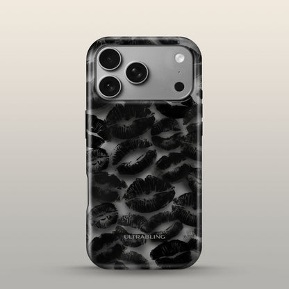 Blackout Kiss Eclipse Case on iPhone 18 Pro Silver