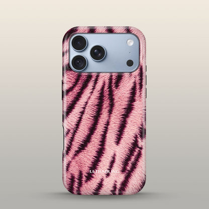 Blush Tiger Eclipse Case on iPhone 18 Pro Glacier