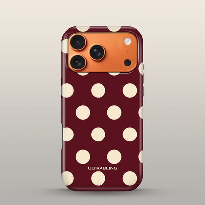 Cabernet Eclipse Case on iPhone 17 Pro Cosmic Orange