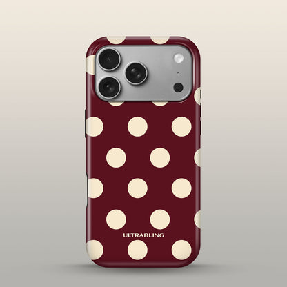 Cabernet Eclipse Case on iPhone 17 Pro Silver
