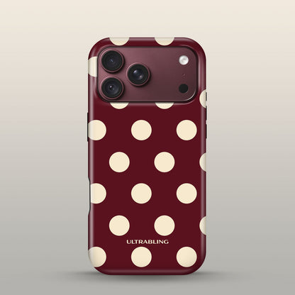 Cabernet Eclipse Case on iPhone 18 Pro Burgundy