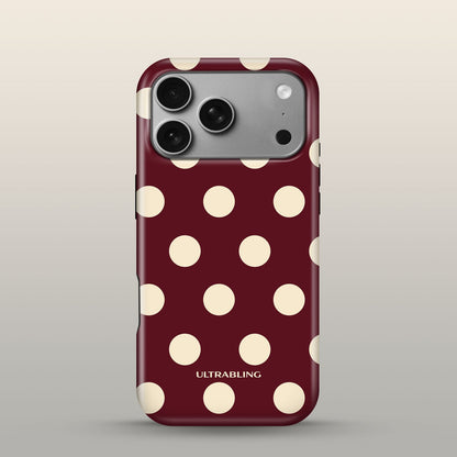 Cabernet Eclipse Case on iPhone 18 Pro Silver