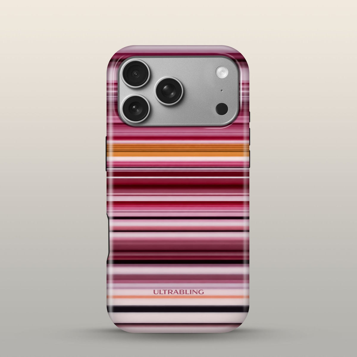 Candy Floss Eclipse Case on iPhone 17 Pro Silver