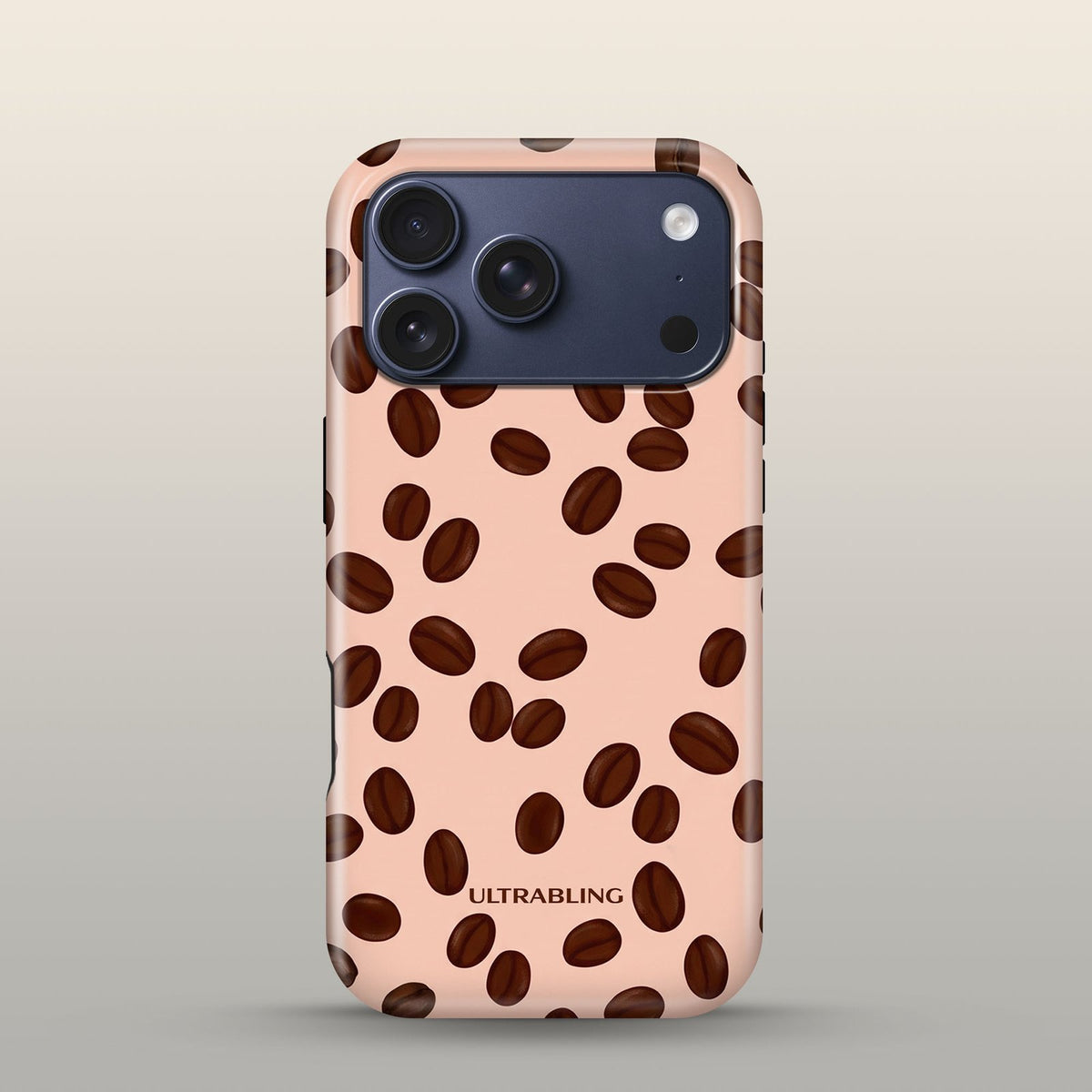 Coffee Run Eclipse Case on iPhone 17 Pro Deep Blue