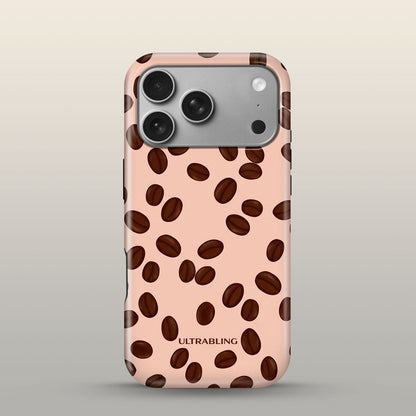 Coffee Run Eclipse Case on iPhone 17 Pro Silver