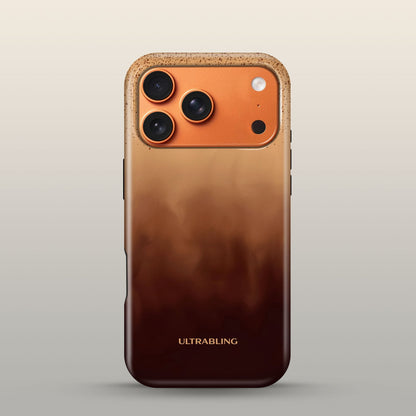 Cold Brew Eclipse Case on iPhone 17 Pro Cosmic Orange