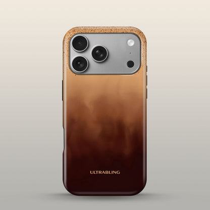 Cold Brew Eclipse Case on iPhone 17 Pro Silver