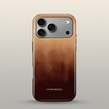 Cold Brew Eclipse Case on iPhone 18 Pro Silver
