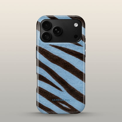 Denim Zebra Eclipse Case on iPhone 18 Pro Black