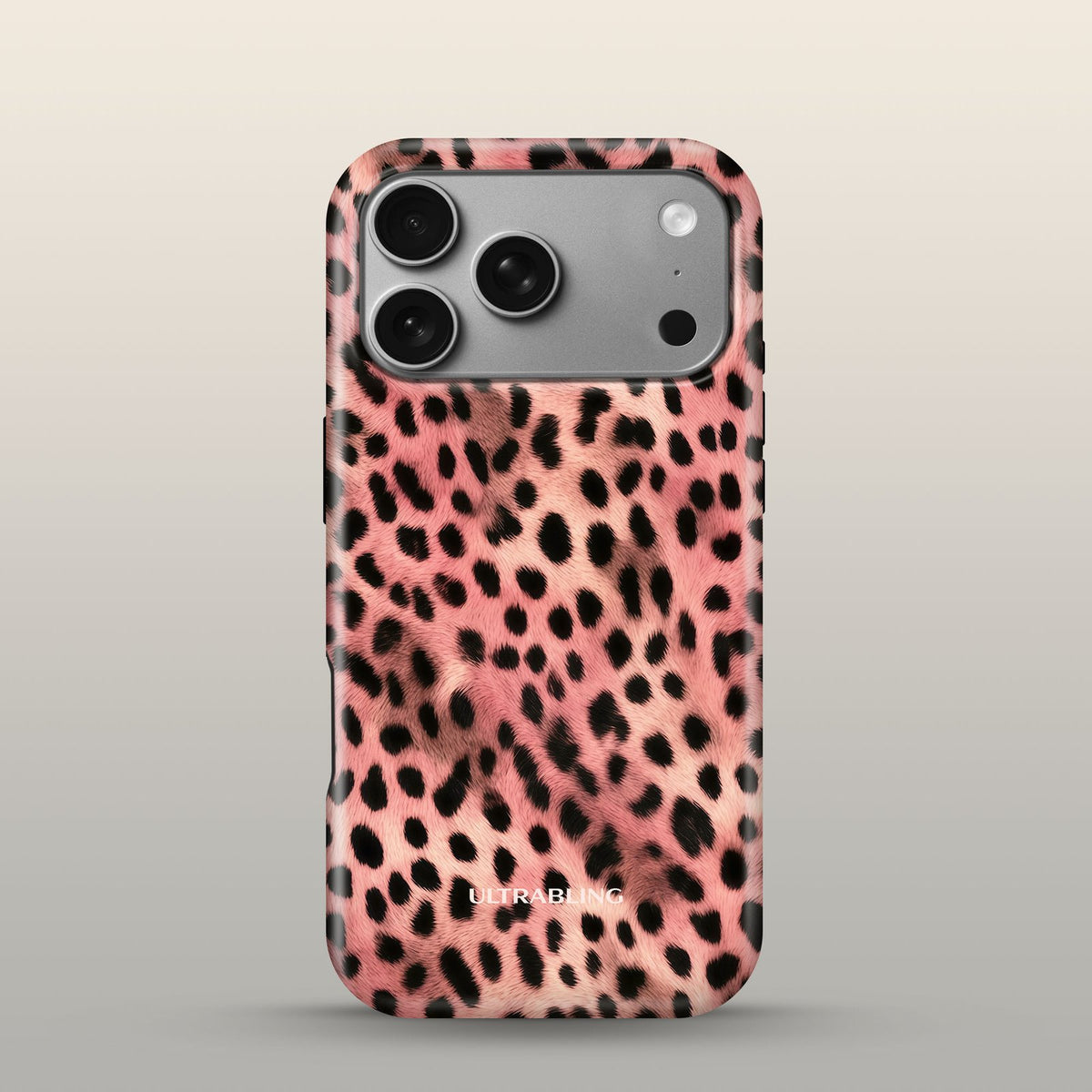 Desert Cat Eclipse Case on iPhone 18 Pro Silver