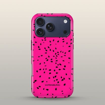 Dragon Fruit Eclipse Case on iPhone 17 Pro Deep Blue