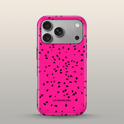 Dragon Fruit Eclipse Case on iPhone 17 Pro Silver