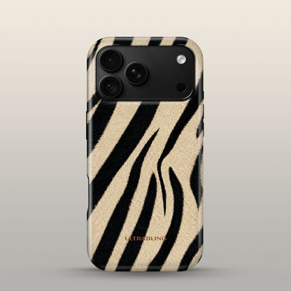 Dune Zebra Eclipse Case on iPhone 18 Pro Black