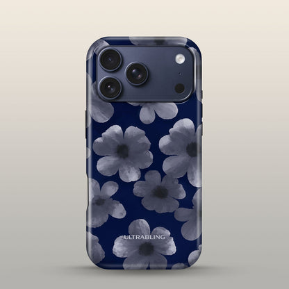 Dusk Garden Eclipse Case on iPhone 17 Pro Deep Blue