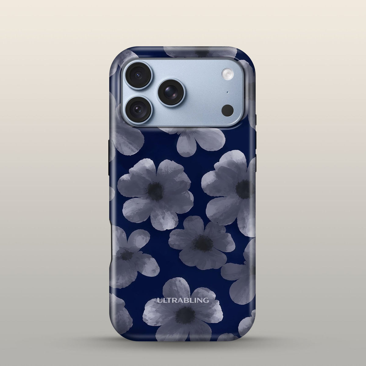 Dusk Garden Eclipse Case on iPhone 18 Pro Glacier