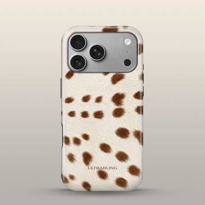 Hazel Fawn Eclipse Case on iPhone 17 Pro Silver