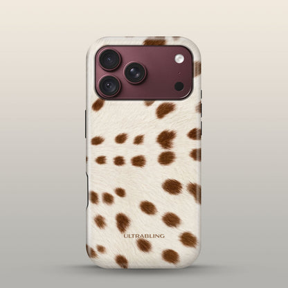 Hazel Fawn Eclipse Case on iPhone 18 Pro Burgundy