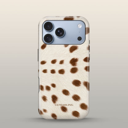 Hazel Fawn Eclipse Case on iPhone 18 Pro Glacier