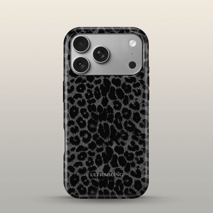Jet Leopard Eclipse Case on iPhone 17 Pro Silver
