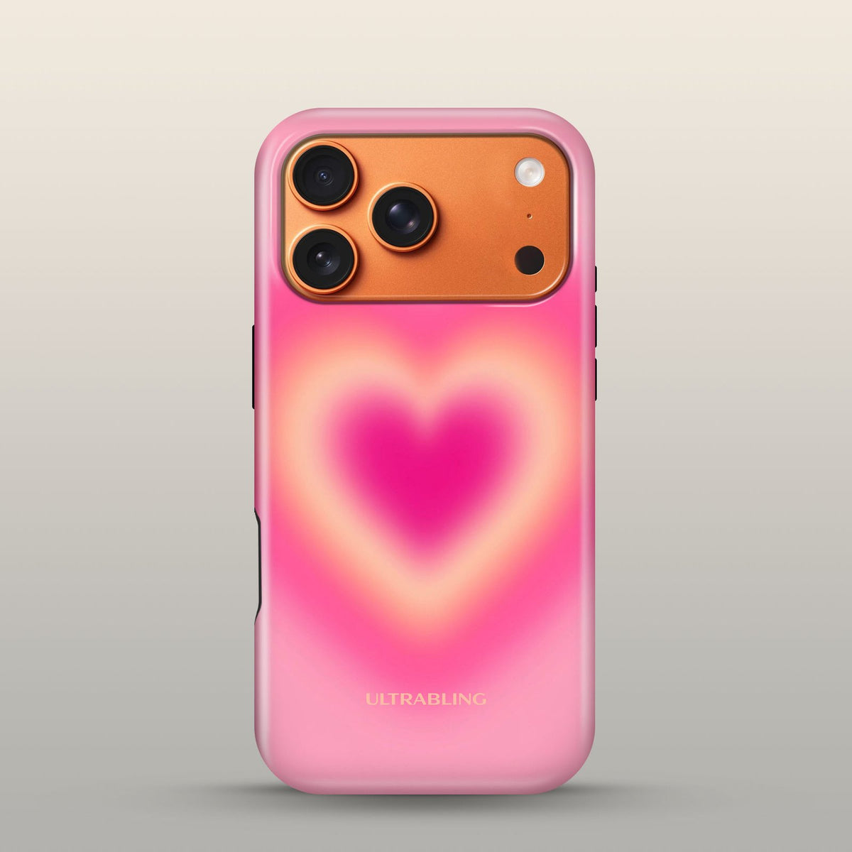 Lovestruck Eclipse Case on iPhone 17 Pro Cosmic Orange