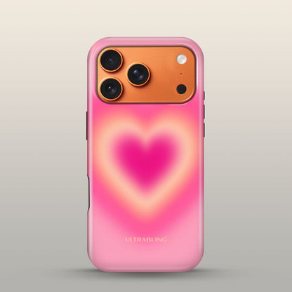 Lovestruck Eclipse Case on iPhone 17 Pro Cosmic Orange